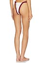 view 3 of 4 BAS DE MAILLOT DE BAIN ADA in Ivory Apricot & Ruby Red
