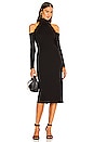 view 1 of 3 X REVOLVE Cold Shoulder Midi Dress in Black
