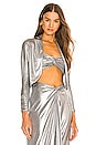 view 1 of 5 X REVOLVE Metallic Shrug in Silver