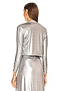view 3 of 5 X REVOLVE Metallic Shrug in Silver