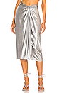 view 1 of 5 X REVOLVE Knotted Skirt in Silver