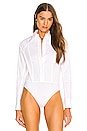 view 2 of 5 X REVOLVE Button Up Bodysuit in White