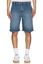 view 5 of 5 ショートパンツ in Denim Light Wash