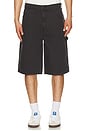 view 1 of 6 SHORTS ESTILO CARPINTERO WORN IN in Black
