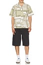 view 4 of 6 SHORTS ESTILO CARPINTERO WORN IN in Black