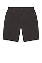 view 5 of 6 SHORTS ESTILO CARPINTERO WORN IN in Black