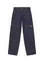 view 6 of 7 x Harley Davidson Denim Pant in Rinsed Indigo Blue