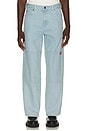 view 1 of 6 Loose Straight Double Knee Jean in Denim Vintage Wash