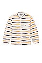 view 1 of 5 BLOUSON in Ecru & Grape Tine