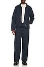 view 5 of 5 Unlined Eisenhower Jacket in Dark Navy