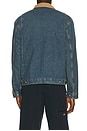 view 2 of 5 Denim Painter Jacket in Khaki Tinted Blue