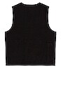 view 2 of 3 Duck Vest in Stonewashed Black