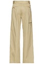view 2 of 5 Twill Double Knee Work Pant in Khaki