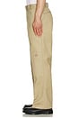 view 5 of 5 Twill Double Knee Work Pant in Khaki
