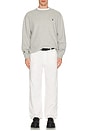view 3 of 5 Standard Utility Painter Straight Leg Pant in White