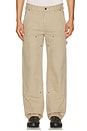 view 1 of 6 Double Knee Canvas Carpenter Pant in Desert Sand