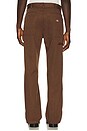 view 3 of 6 PANTALON EN TWILL UNION LOOSE STRAIGHT in Timber Brown