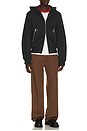 view 4 of 6 PANTALON EN TWILL UNION LOOSE STRAIGHT in Timber Brown