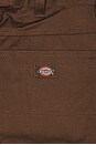view 6 of 6 PANTALON EN TWILL UNION LOOSE STRAIGHT in Timber Brown