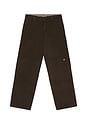 view 5 of 6 Worn in Double Knee Work Pant in Dark Brown