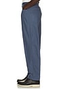 view 2 of 6 Wellsville Loose Tapered Twill Pant in Retro Indigo