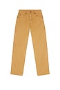 view 5 of 6 Relaxed Carpenter Duck Pant in Brown Duck