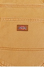 view 6 of 6 Relaxed Carpenter Duck Pant in Brown Duck