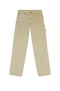 view 5 of 6 Relaxed Carpenter Duck Pant in Silver Birch