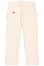 view 3 of 3 Standard Utility Painter Straight Leg Pant in Natural