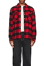 view 4 of 4 Sacramento Long Sleeve Shirt in Red Plaid