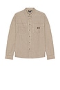 view 1 of 4 Hickory Long Sleeve Shirt in Mushroom