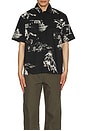 view 3 of 3 Savage Work Short Sleeve Shirt in Black