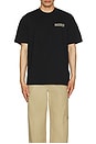view 3 of 4 Bricklane Short Sleeve Tee in Black