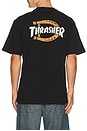 view 1 of 5 x Thrasher Graphic Tee in Black