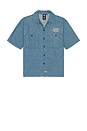 view 4 of 5 CAMISA in Blue Chambray