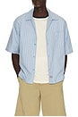 view 1 of 5 Venedocia Stripe Shirt in Endless Sky