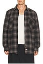view 1 of 5 Long Sleeve Flannel Work Shirt in Slate