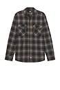 view 5 of 5 Long Sleeve Flannel Work Shirt in Slate