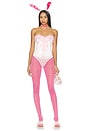view 1 of 4 Lawful Bunny Costume in Pink