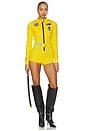 view 1 of 4 Revenge Assassin Costume in Yellow