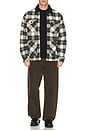 view 4 of 4 CHAQUETA TIPO CAMISA WATERFORD  in White & Black