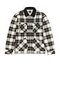 view 5 of 4 CHAQUETA TIPO CAMISA WATERFORD  in White & Black