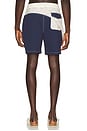 view 2 of 5 SHORTS PLAYEROS in Indigo & Off White
