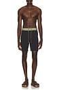view 4 of 6 SHORTS PLAYEROS in Black & Aloe