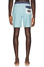 view 3 of 6 Rincon Boardshort in Light Blue & Navy