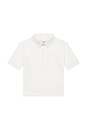 view 1 of 4 Short Sleeve Toddler Polo in White