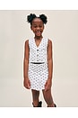 view 4 of 4 Zizi Toddler Vest in Marine Dots