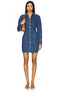 view 1 of 3 Lisette Shirt Dress in Seagate