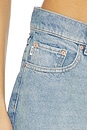 view 6 of 6 Abby Low Rise Relaxed Denim Short in Bayside