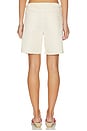 view 4 of 6 Sienna Aura Relaxed Low Slung Denim Shorts in Ecru Aura